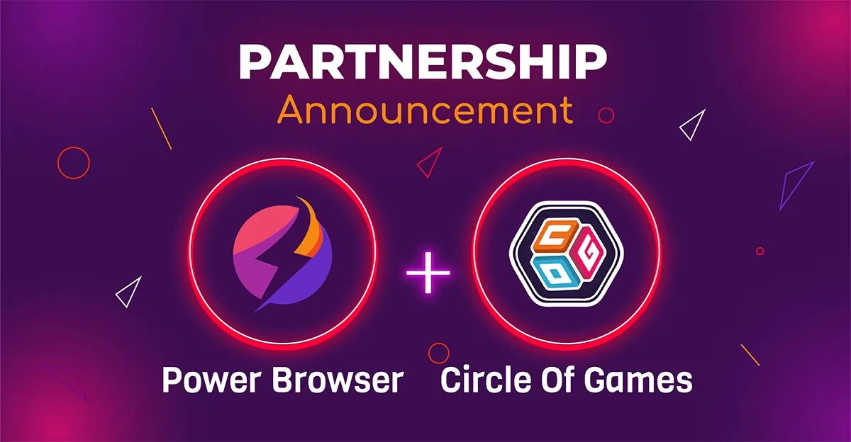 Empowering Gamers through Blockchain: Power Browser and Circle of Games Join Hands