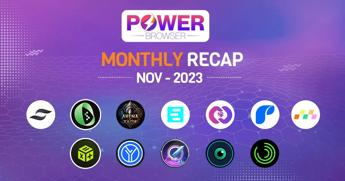 Power Browser November Report: Navigating New Horizons